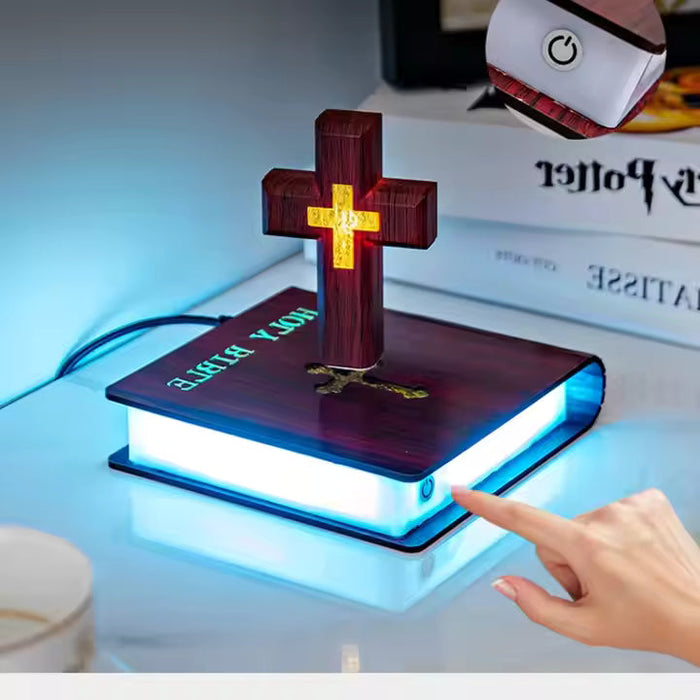 Levitating Cross Lamp - Floating Technology