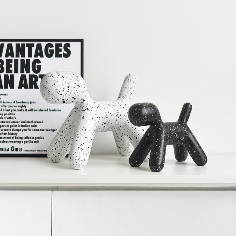 Minimalistist Style Creative Dog 2pcs Set
