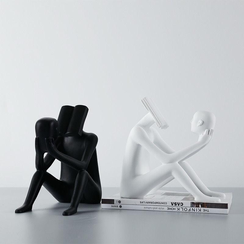 Luxury Abstract Reading Ornament