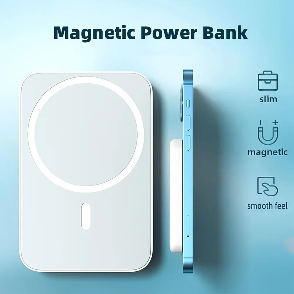 Magnetic Wireless Magsafe Powerbank 10000mAh