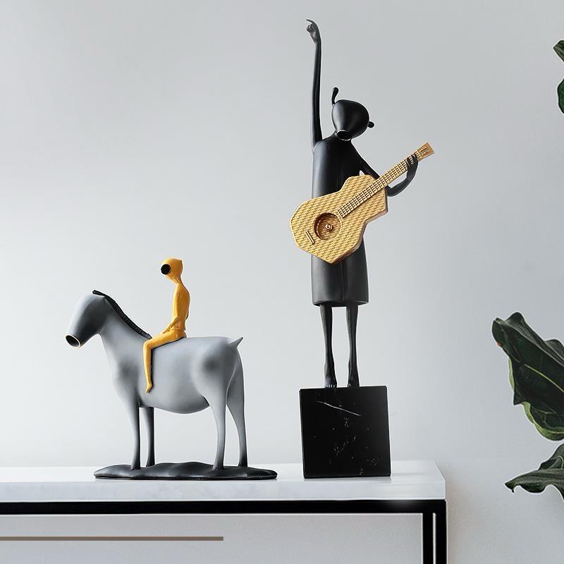 Modern Abstract Musician